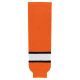 Athletic Knit HS630-330 Knitted Striped Hockey Socks - Orange/Black/White - Primary