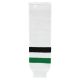 Athletic Knit HS630-377 Knitted Striped Hockey Socks - 2013 Dallas White - Primary