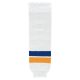 Athletic Knit HS630-449 Knitted Striped Hockey Socks - 2014 St. Louis White - Primary