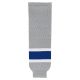Athletic Knit HS630-450 Knitted Striped Hockey Socks - Grey/Royal/White - Primary