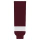 Athletic Knit HS630-480 Knitted Striped Hockey Socks - Peterborough Maroon - Primary