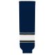 Athletic Knit HS630-520 Knitted Striped Hockey Socks - Notre Dame Navy - Primary