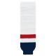 Athletic Knit HS630-809 Knitted Striped Hockey Socks - 2013 Washington White - Primary