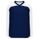 Athletic Knit LB153-216 Box Lacrosse Jersey - Navy/White - Primary