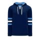 A1845 Apparel Sweatshirt - Navy/Sky/White - Front A1845 Apparel Sweatshirt - Navy/Sky/White - Front
