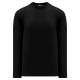 S1900 Soccer Long Sleeve Shirt - Black - Front S1900 Soccer Long Sleeve Shirt - Black - Front