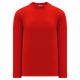 S1900 Soccer Long Sleeve Shirt - Red - Front