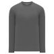 S1900 Soccer Long Sleeve Shirt - Heather Charcoal - Front S1900 Soccer Long Sleeve Shirt - Heather Charcoal - Front