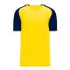 V1375 Volleyball Jersey - Maize/Navy - Front V1375 Volleyball Jersey - Maize/Navy - Front