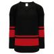 Athletic Knit H6400-249 League Hockey Jersey - Black/Red - Primary