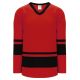 Athletic Knit H6400-264 League Hockey Jersey - Red/Black - Primary
