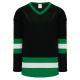 Athletic Knit H6500-435 League Hockey Jersey - Black/Kelly/White - Primary