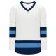 Athletic Knit H6500-474 League Hockey Jersey - White/Navy/Sky - Primary