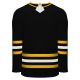 Athletic Knit H8000-345 Select Hockey Jersey - Black/Tuscan Gold/White - Primary