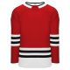 Athletic Knit H8000-414 Select Hockey Jersey - Red/White/Black - Primary