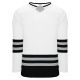 Athletic Knit H8000-627 Select Hockey Jersey - White/Black/Grey - Primary