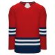 Athletic Knit H8000-762 Select Hockey Jersey - Red/Navy/White - Primary