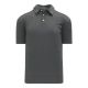 A1810 Apparel Polo Shirt - Heather Charcoal - Front A1810 Apparel Polo Shirt - Heather Charcoal - Front