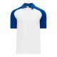A1815 Apparel Polo Shirt - White/Royal - Front A1815 Apparel Polo Shirt - White/Royal - Front