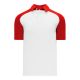 A1815 Apparel Polo Shirt - White/Red - Front A1815 Apparel Polo Shirt - White/Red - Front