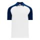 A1815 Apparel Polo Shirt - White/Navy - Front A1815 Apparel Polo Shirt - White/Navy - Front