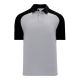 A1815 Apparel Polo Shirt - Heather Grey/Black - Front A1815 Apparel Polo Shirt - Heather Grey/Black - Front