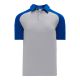A1815 Apparel Polo Shirt - Heather Grey/Royal - Front A1815 Apparel Polo Shirt - Heather Grey/Royal - Front