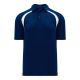 A1820 Apparel Polo Shirt - Navy/White - Front A1820 Apparel Polo Shirt - Navy/White - Front