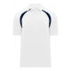 A1820 Apparel Polo Shirt - White/Navy - Front A1820 Apparel Polo Shirt - White/Navy - Front