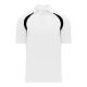 A1820 Apparel Polo Shirt - White/Black - Front A1820 Apparel Polo Shirt - White/Black - Front