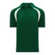 A1820 Apparel Polo Shirt - Dark Green/White - Front A1820 Apparel Polo Shirt - Dark Green/White - Front