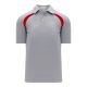 A1820 Apparel Polo Shirt - Heather Grey/Red - Front A1820 Apparel Polo Shirt - Heather Grey/Red - Front