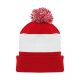 A1830 Hockey Toque - Detroit Red - Front A1830 Hockey Toque - Detroit Red - Front