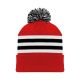 A1830 Hockey Toque - Chicago Red - Front A1830 Hockey Toque - Chicago Red - Front