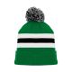 A1830 Hockey Toque - 2013 Dallas Kelly Green - Front A1830 Hockey Toque - 2013 Dallas Kelly Green - Front