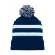 A1830 Hockey Toque - 2011 Winnipeg Navy - Front A1830 Hockey Toque - 2011 Winnipeg Navy - Front