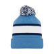 A1830 Hockey Toque - 2008 Pittsburgh 3Rd Sky Blue - Front A1830 Hockey Toque - 2008 Pittsburgh 3Rd Sky Blue - Front