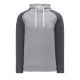 A1840 Apparel Sweatshirt - Heather Grey/Heather Charcoal - Front A1840 Apparel Sweatshirt - Heather Grey/Heather Charcoal - Front