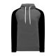 A1840 Apparel Sweatshirt - Heather Charcoal/Black - Front A1840 Apparel Sweatshirt - Heather Charcoal/Black - Front