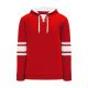 A1845 Apparel Sweatshirt - Red/White - Front A1845 Apparel Sweatshirt - Red/White - Front