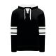 A1845 Apparel Sweatshirt - Black/White - Front A1845 Apparel Sweatshirt - Black/White - Front