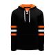 A1845 Apparel Sweatshirt - Black/White/Orange - Front A1845 Apparel Sweatshirt - Black/White/Orange - Front