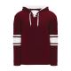 A1845 Apparel Sweatshirt - Maroon/White - Front A1845 Apparel Sweatshirt - Maroon/White - Front