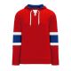 A1845 Apparel Sweatshirt - Montreal Red - Front A1845 Apparel Sweatshirt - Montreal Red - Front