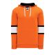 A1845 Apparel Sweatshirt - Orange/Black/White - Front A1845 Apparel Sweatshirt - Orange/Black/White - Front