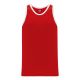 B1325 League Basketball Jersey - Red/White - Front B1325 League Basketball Jersey - Red/White - Front