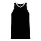 B1325 League Basketball Jersey - Black/White - Front B1325 League Basketball Jersey - Black/White - Front