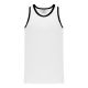 B1325 League Basketball Jersey - White/Black - Front B1325 League Basketball Jersey - White/Black - Front