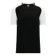 Athletic Knit A1375-221 Apparel Short Sleeve Shirt - Black/White - Primary