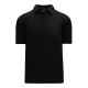 Athletic Knit A1810-001 Apparel Polo Shirt - Black - Primary